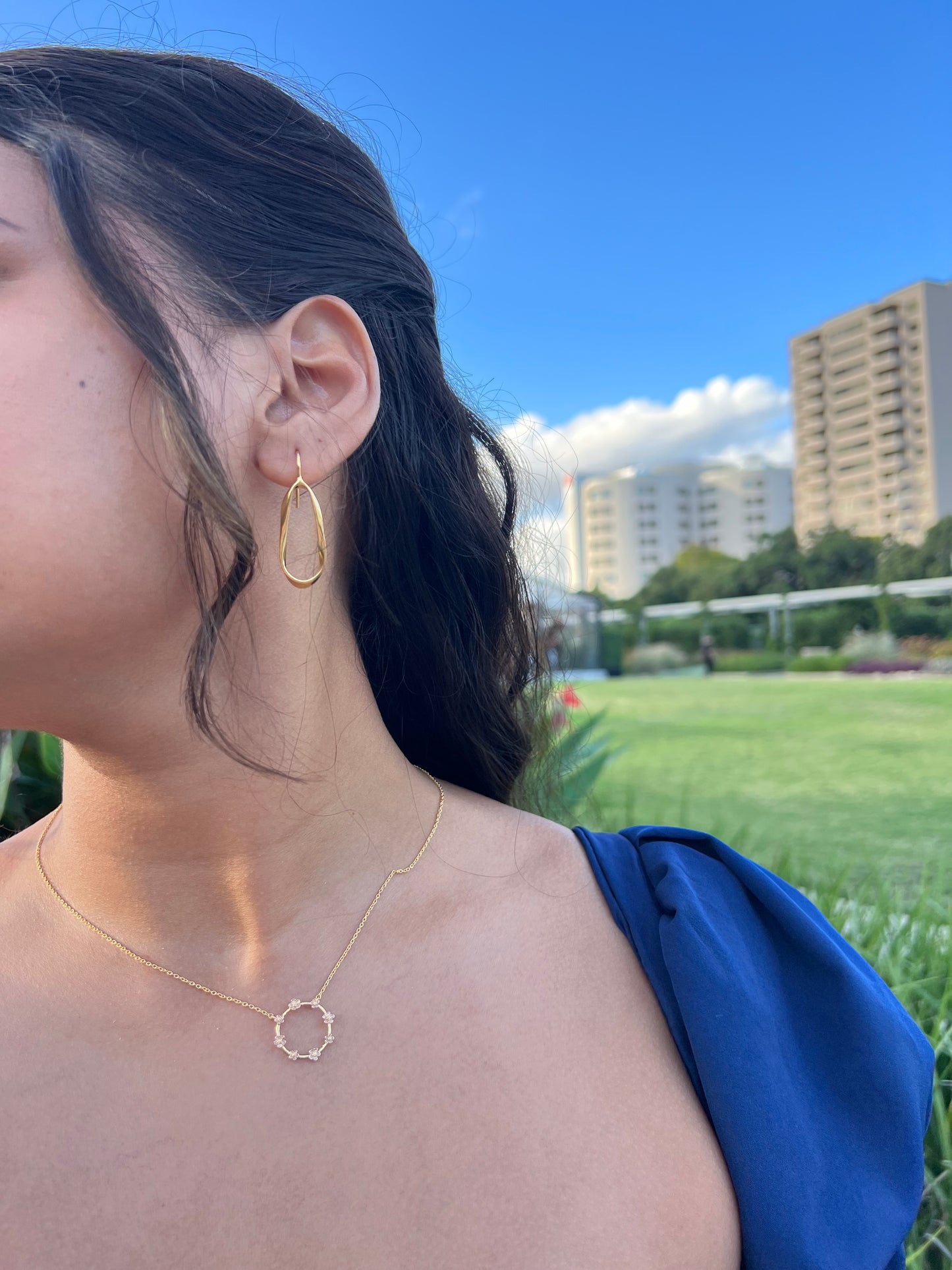 Flower Wreath Necklace